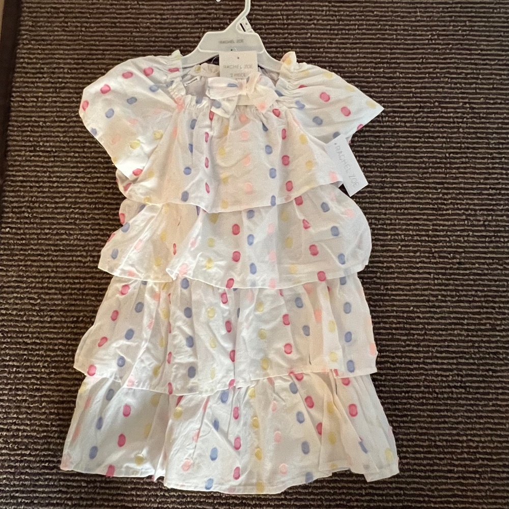 Rachel Zoe girls dress with bow